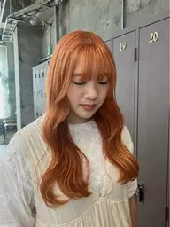 🦕ケアブリーチ1回+全体ケアカラー+似合わせカット+レギュラートリートメント🦕