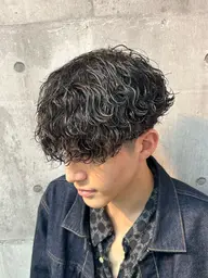 【1日1名様限定】メンズカット+波巻きパーマ❤️‍🔥