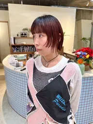 🌼カット&ヘアカラー&2ステップトリートメント/頭浸浴サービス✨️