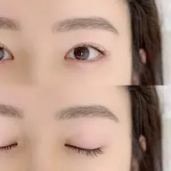 【眉毛】アイブロウデザインWAX+間引き(毛量調整)+美メイク仕上げ