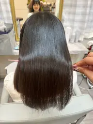 【最高級の艶髪へ💍】プレミアム縮毛矯正+似合わせカット+3STEPトリートメント