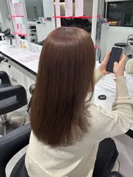 🌈ミニモ学割🌈💕ブラウンor暖色チェリーカラー限定🍒🤎➕高保湿トリートメント✨➕炭酸スパ➕ヘアセット💕