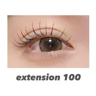 【マツエク】国産最高級セーブルエクステ100本♡4500円/フラット5500円♡オフ込み