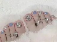 定額Aフットコースシンプル可愛い、カラー変更可6980円⇒5980円