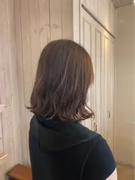 🌀カット+コテ巻き風パーマ🌀