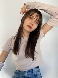 【梅雨対策】顔周り縮毛矯正+カット￥9900 【三軒茶屋/三軒茶屋駅】