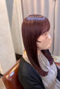 前髪カット＋シャンプー＋TOKIO7stepトリートメント＋巻き下ろし