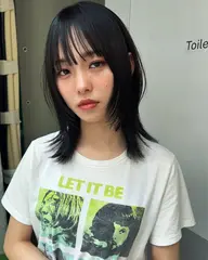 ✨似合わせデザインカット+ケアカラー🧼+髪質改善トリートメント🫧