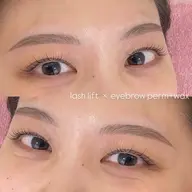 まつ毛パーマ＋hollywood brow lift   5/16~ ¥12,000