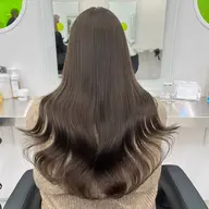 【🤍初カラーにオススメ🤍】カット➕ダメージ少ない🫧ブリーチなしダブルカラー➕コテ巻き仕上げ