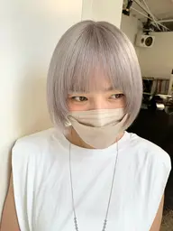 ダメージ95％減⤵︎🌀ケアブリーチ＋フルカラー🦄💫