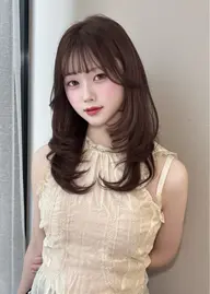 【ブリーチなしで透明感‪☆】ブリーチなしダブルカラー