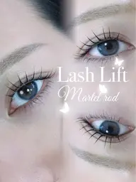 【ナチュラル垢抜け】まつ毛パーマ（上）＋眉 カラー🤍