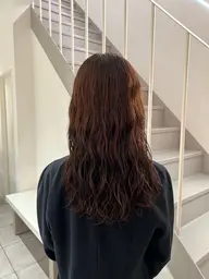 カット+コスメパーマ+前処理トリートメント