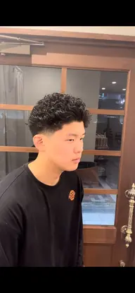 【4月限定🌅】 メンズ一推し💪メンズカットパーマ👨🦱