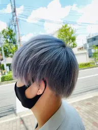 【春限定】カット+ハイブリーチ（ブリーチ2回)+透明感カラー
