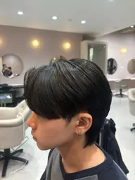【リピーター】💎曲がる縮毛矯正💎➕✂️カット✂️（刈り上げなし）
