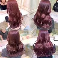 🖤透明感カラー🖤 艶と色持ち抜群❕ケアカラー ＋ 前髪カット(顔周り) ＋ 内部補修トリートメント / ミニモ限定！