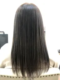 【ご新規様】カット＋リタッチ縮毛矯正＋シングルトリートメント