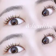 《一律料金》 💘＆ヘルシー100本オフ込(フラットラッシュ+まつ毛パーマ)+束感仕上げ+アイシャンプー付💘¥8800