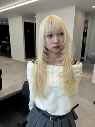 [福岡で1番安く最高の毛質✨]プチプラシールエクステ(45㎝)50枚[大名]