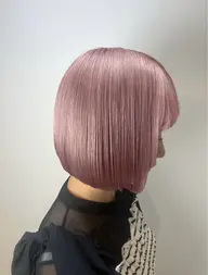 【人気No.1💎ダメージ94%カット】ケアブリーチリタッチ×艶カラー /色持ち・艶・柔らかさ重視の方に🌿