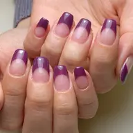 【💎オフ有り】フレンチネイル(ベースクリア)