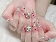 Jrネイリスト(オフなし) 人気No.1 ロングスカルププレミアムネイルチップ¥4980