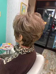 レディースカット+パーマ+シャンプー