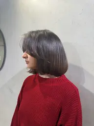 海外ボブレイヤー×艶々トリートメント