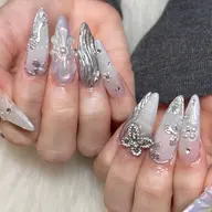 人気No.1👑🩷チップショート長さ出し🩷✨持ち込みデザイン🆗