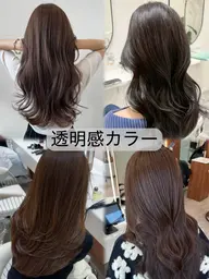 🫧透明感カラー＋3stepトリートメント🫧