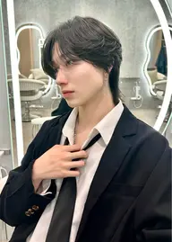 【癖やボリュームの気になる方にオススメ‼️】韓国風メンズカット＋毛流れ縮毛矯正✨️＋1stepトリートメント🫧