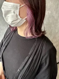 《🍒デザインカラー人気クーポン🍒》インナーカラー+アルカリ軽減カラー