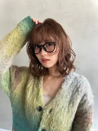 🌙5月限定🌙 カット + 透明感カラー + パーマ + 3stepトリートメント