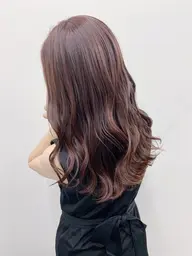 🌸黒染めじゃない暗染め透明感のあるワンカラー＋ALIVE オリジナルトリートメント