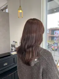 似合わせカット/透明感カラー ※鎖骨下ロング料金