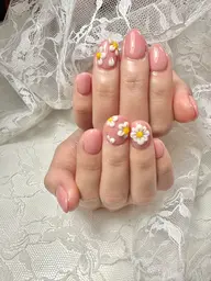 🩷おすすめメニュー🩷両手４本アートネイル