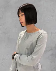 切りっぱなしカット🥣🧂