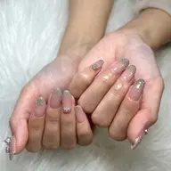 ★オフあり★ハンド☆ワンカラーネイルorラメグラ+パーツ¥4250