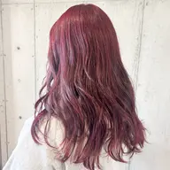 🌸4月平日限定クーポン🌸ブリーチなしダブルカラー＋トリートメント#艶カラー＃暖色カラー