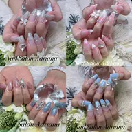 【サンプル100種類以上★】定額ネイル¥6.000円〜派手デザインまで【ご新規様他店オフ無料】