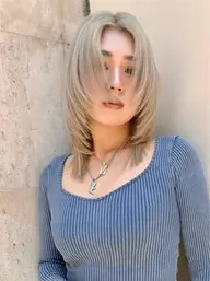 【レイヤーカット　モニター様】保湿トリートメント💎or極上アロマヘッドマッサージ付き🛁小顔&骨格矯正カット