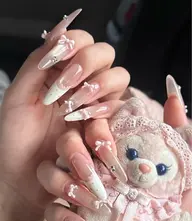 【超ロングネイル】★ extra Long chipアートやパーツ盛り放題❤️‍🔥🐣