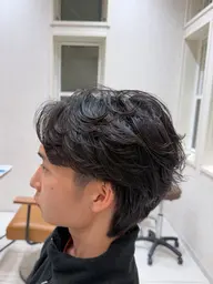 【2、3回目限定】メンズカット＋お好きなパーマ！！ツイスパ・波巻き・フェザーパーマ・シャドウパーマ