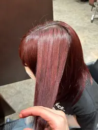 暖色カラーと艶髪を同時に！ダメージレス暖色カラー