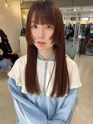 🌈姫カット&ワンカラー& うる艶トリートメント🥰