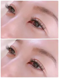 フラット・シングルラッシュ(両目160本以上)