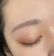 🧡再来【レディース】眉毛デザインワックス+間引き+眉カット+仕上げメイク付き