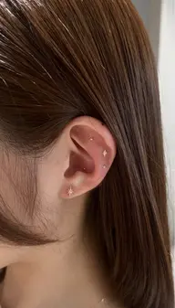 【限定メニュー】耳ツボジュエリー＋カラー＋髪質改善トリートメント